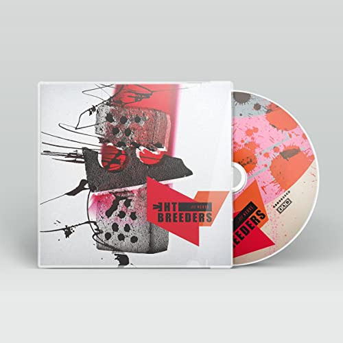 Breeders "All Nerve" CD case with abstract red and black cover art.