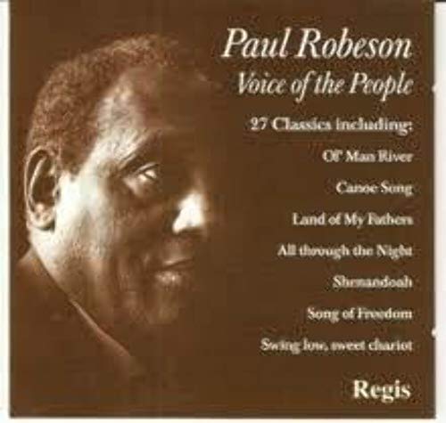 CD cover featuring a portrait of Paul Robeson, singer and activist.