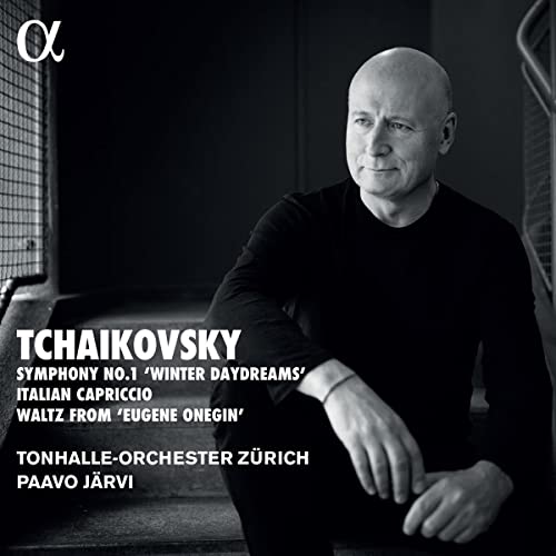 Black and white portrait of conductor Paavo Järvi with album title text.