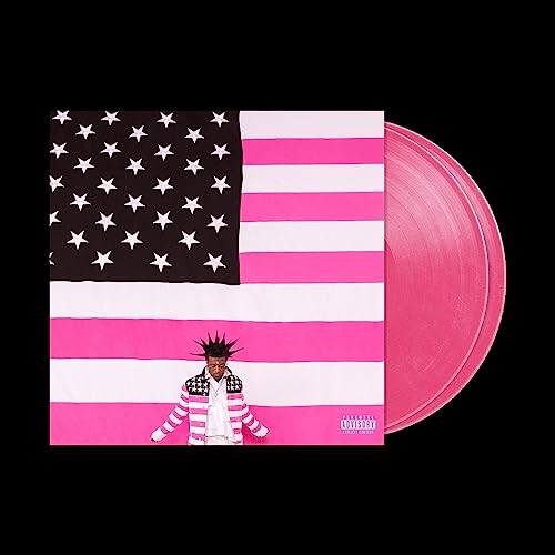 Lil Uzi Vert's "Pink Tape" vinyl record with pink and black cover art.