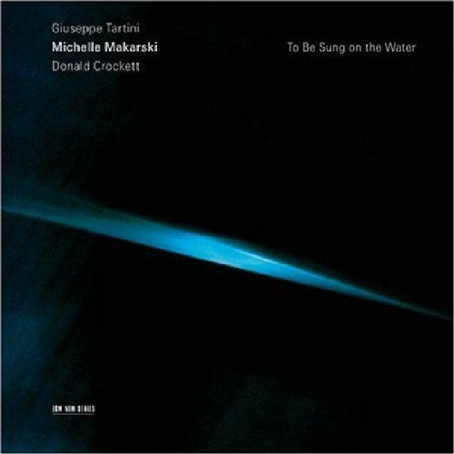 "CD cover with dark blue background and a glowing blue streak."