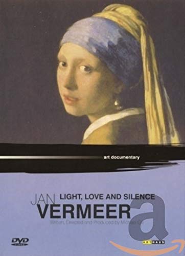 "DVD cover featuring 'Girl with a Pearl Earring' painting by Jan Vermeer."