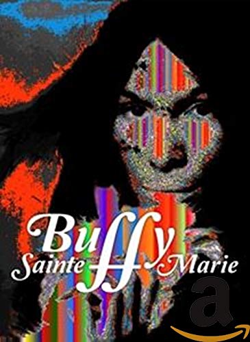 DVD cover featuring Buffy Sainte-Marie with glitch art and text.