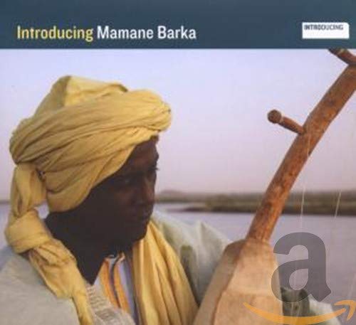"CD cover featuring a man wearing a yellow turban holding a stringed instrument."