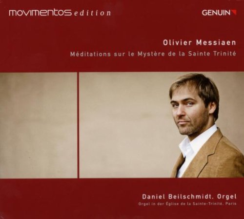 CD cover featuring portrait of Daniel Beilschmidt, an organist.