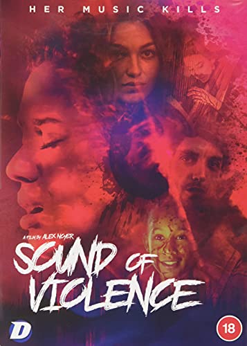 DVD cover for "Sound of Violence" featuring distressed faces and red hues.