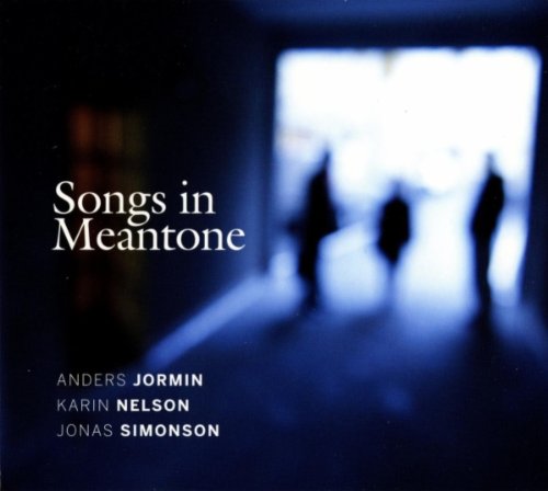 CD cover for "Songs in Meantone" featuring blurred figures in a doorway.