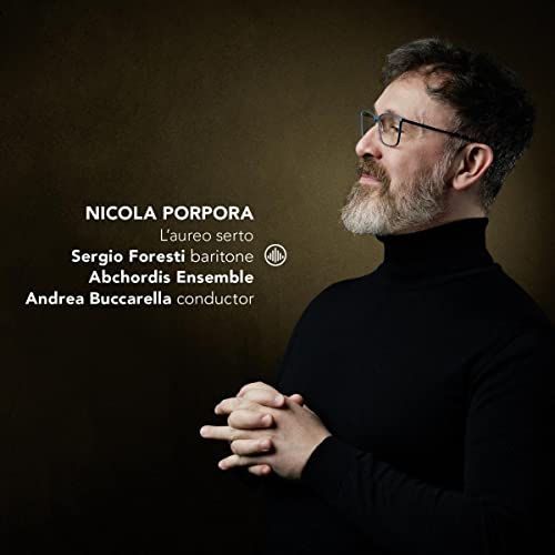 CD cover featuring portrait of Sergio Foresti, baritone, with text details.