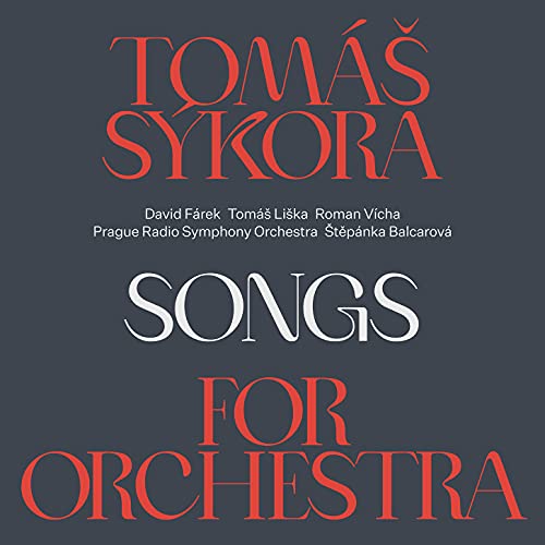 CD cover for “Songs For Orchestra” by Sykora, Ruzicka, and Farek.
