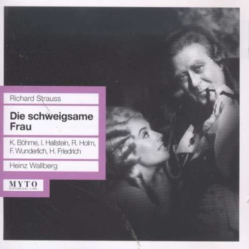 CD cover for Richard Strauss’ “Die Schweigsame Frau” opera, Buenos Aires 1961.