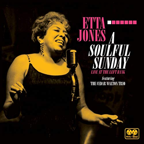 CD cover featuring Etta Jones singing into a microphone, with title text.