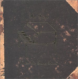 "CD cover art featuring a faded image of a piano on a dark background."