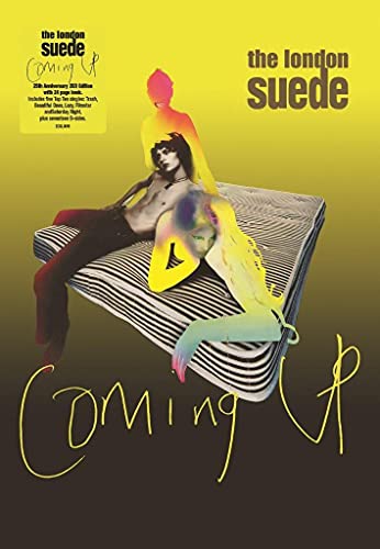 CD cover for The London Suede’s “Coming Up” with a reclining figure.
