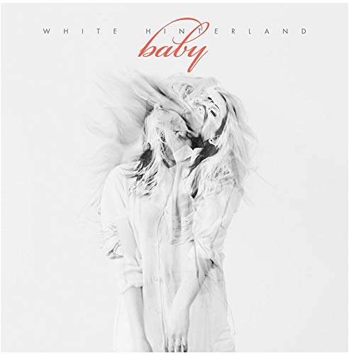 Black and white album cover with distorted image of a person.