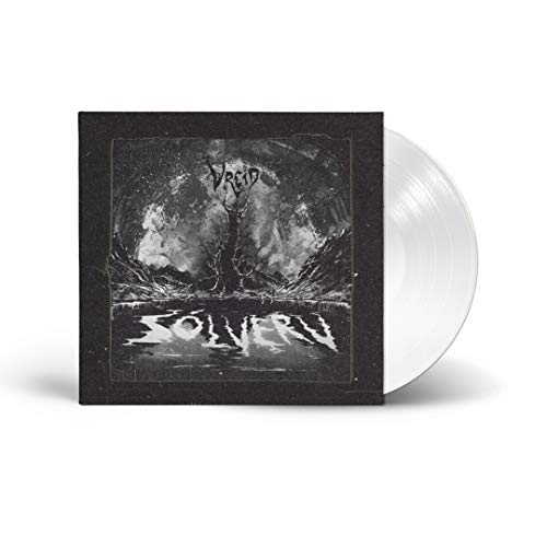 Vreid "Solverv" vinyl record with dark cover art and white disc.