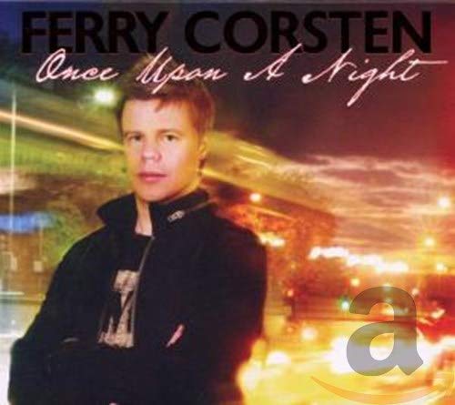 Ferry Corsten album cover, "Once Upon A Night Volume 2", featuring artist portrait.