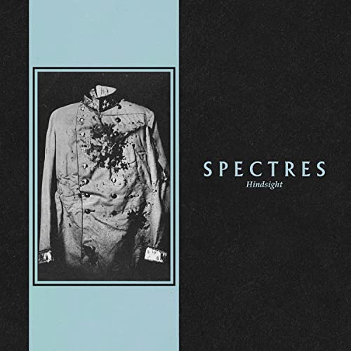 CD cover: blood-splattered vintage military jacket against a dark background.