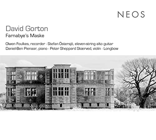CD cover: stone building in winter, text listing composers and performers.