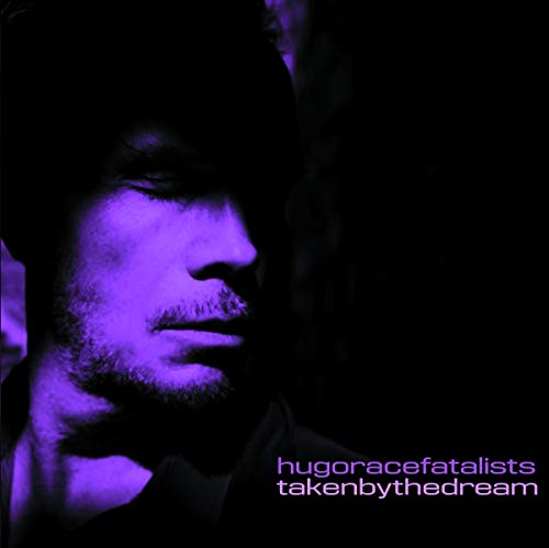 "CD cover with a man's face in purple and black tones, text at the bottom."