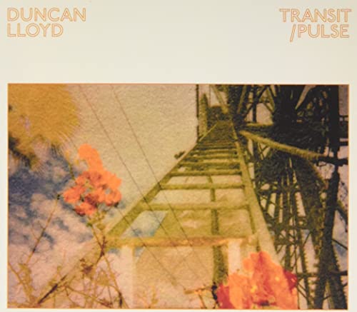 CD cover for Duncan Lloyd’s “Transit Pulse” featuring a bridge and flowers.