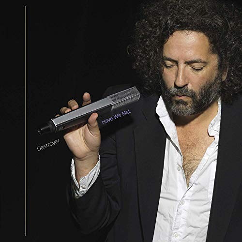 Destroyer album cover: man with beard holding a microphone.