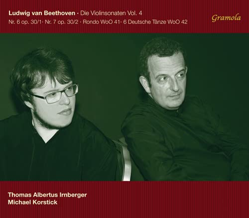 CD cover: Two men, Irnberger and Korstick, in sepia tones.