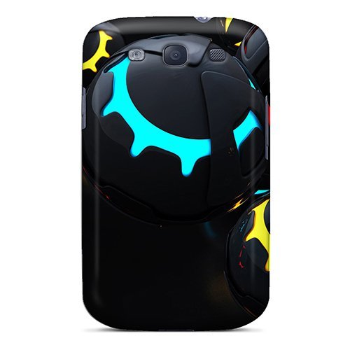 Various - Fantasy art DaMMeke XnuRweK2476mqFal Protective Case For Galaxy S3(3d Balls)