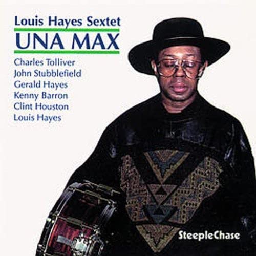 CD cover featuring Louis Hayes in a hat and dark jacket.