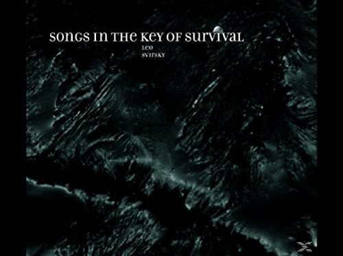 The alt text for the image is: "Black vinyl record cover with abstract dark design and white text."