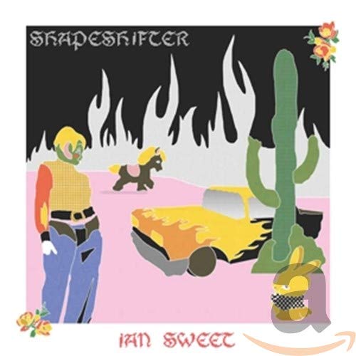 CD cover for Ian Sweet’s “Shapeshifter” with surreal desert imagery.
