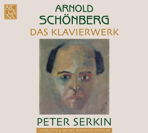 Album cover with portrait of a man, text in green and orange on beige background.