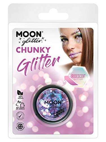 Moon Glitter Iridescent Chunky Glitter Purple