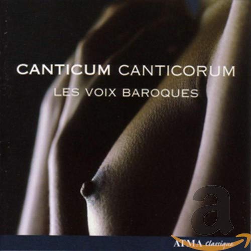 CD cover with abstract image of a torso and text: "Canticum Canticorum".