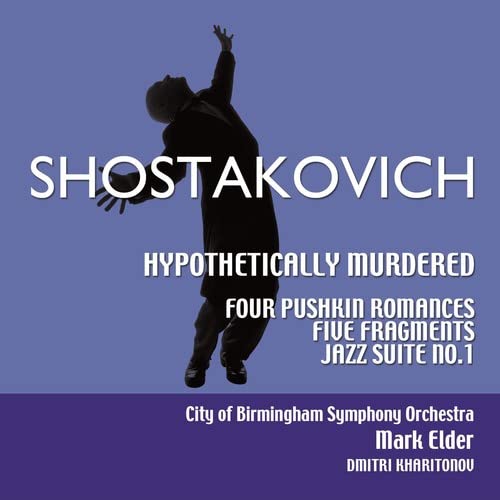 CD cover: Silhouette of a conductor against a blue background.