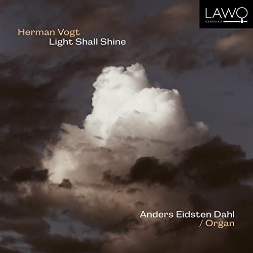 CD cover: dark clouds with light, text “Herman Vogt Light Shall Shine”.