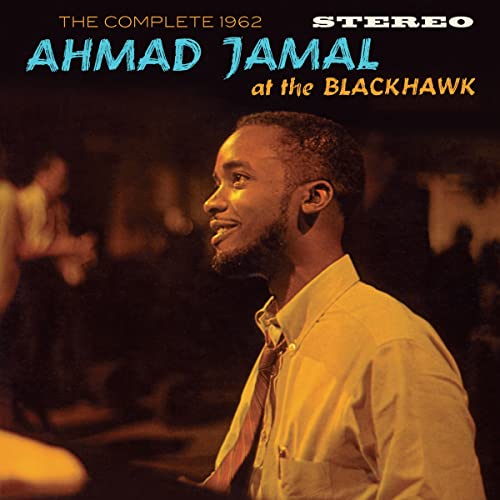 CD cover featuring a profile photo of Ahmad Jamal with albumH album text.