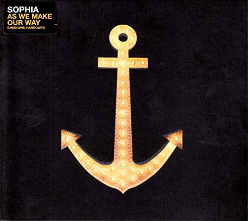 CD cover with a golden anchor on a textured black background.
