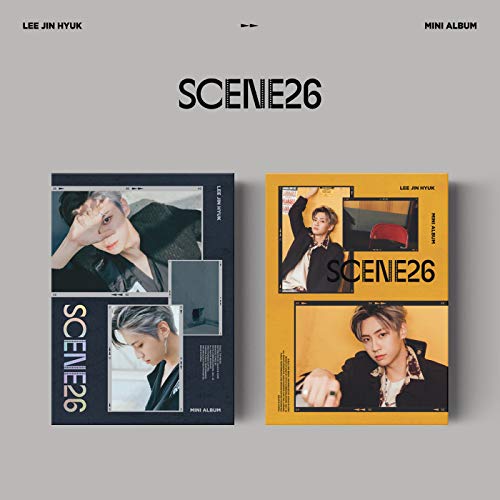 Lee Jin Hyuk's "Scene26" mini album CD with portrait imagery.
