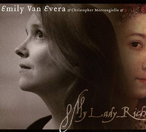 CD cover featuring a sepia-toned portrait of Emily Van Evera.
