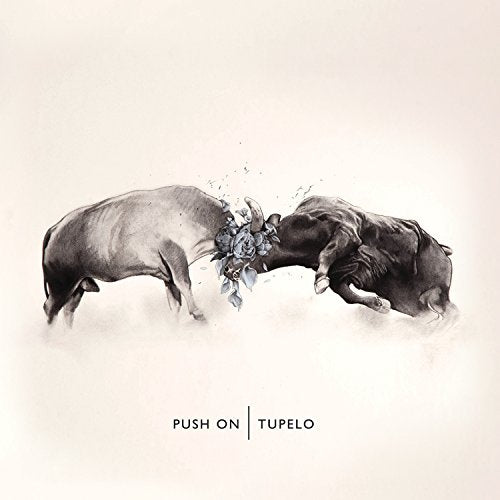 CD cover: two bulls head-to-head with floral burst between them.