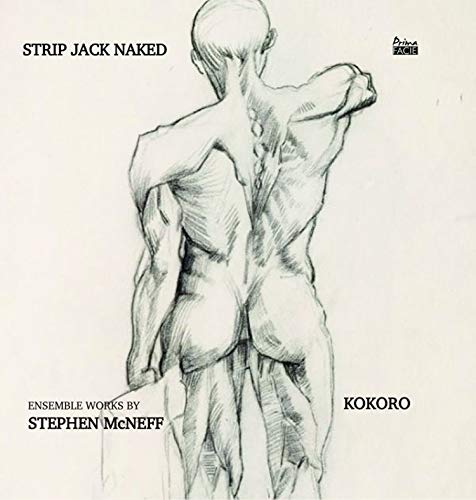 Album cover with a sketch of a nude figure and text "Strip Jack Naked Kokoro".
