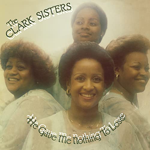 The Clark Sisters album cover featuring a portrait of the four singing sisters.