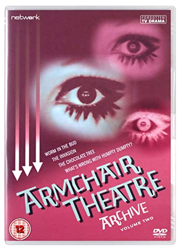 DVD cover for "Armchair Theatre Archive: Volume 2" featuring large eyes.