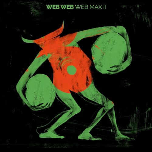CD cover: distorted figure in red and green against black.