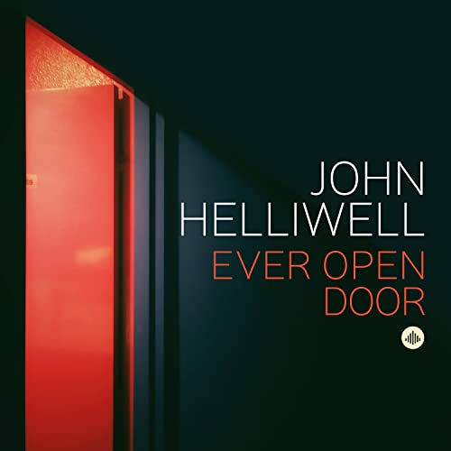 CD cover with a red doorway and white text: "John Hellwell Ever Open Door".