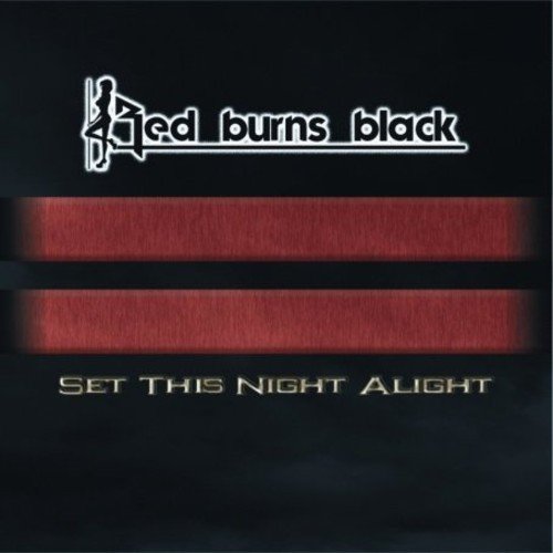 A CD case with a red and black cover, titled "Set The Night Alive".