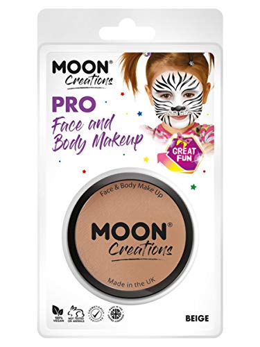 Moon Creations Pro Face Paint Cake Pot Beige