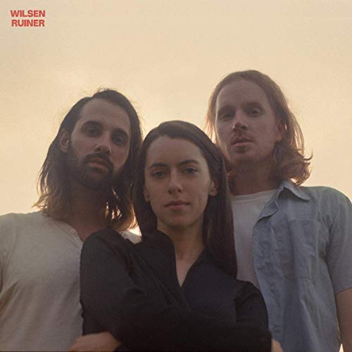 CD cover for Wilsen’s “Ruiner” featuring three people looking at the camera.