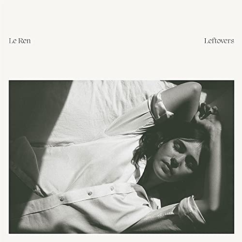 CD cover: black and white photo of a woman lying down.