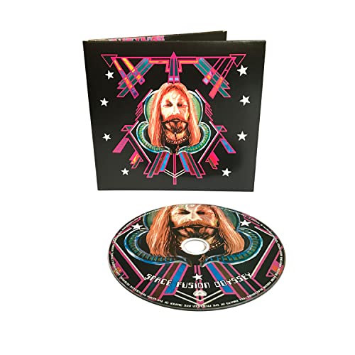 CD case and disc featuring a portrait of Nik Turner with space graphics.